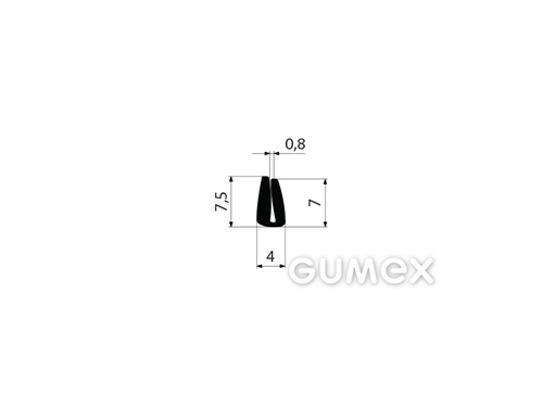 GUMMIPROFILE U-FORM - NBR